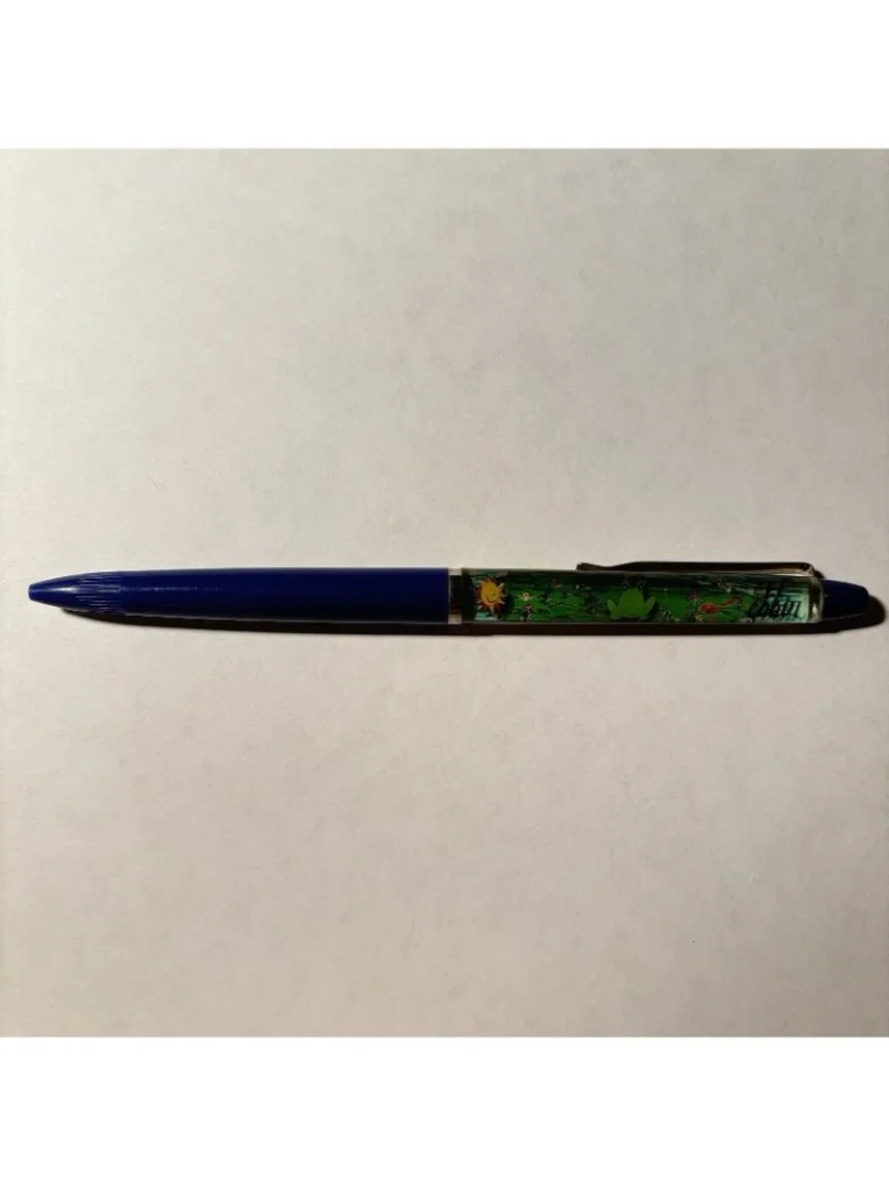 Puerto Rico Floaty Pen El Coqui Green Frog Moves by Island Map Aerial View Sun